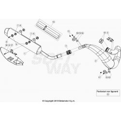 Échappement et silencieux BETA 250 RR 2T RACING 2020 