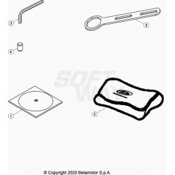 Trousse a outils BETA 250 RR 2T RACING 2020 