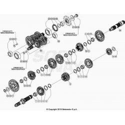 Boîte de vitesses BETA 350 RR 4T RACING 2021 