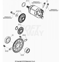 Démarreur électrique BETA 430 RR 4T RACING 2021 