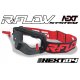 Masque R-FLOW NEXT 04 Noir / Rouge - Full pack 