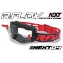 Masque R-FLOW NEXT 04 Noir / Rouge - Full pack