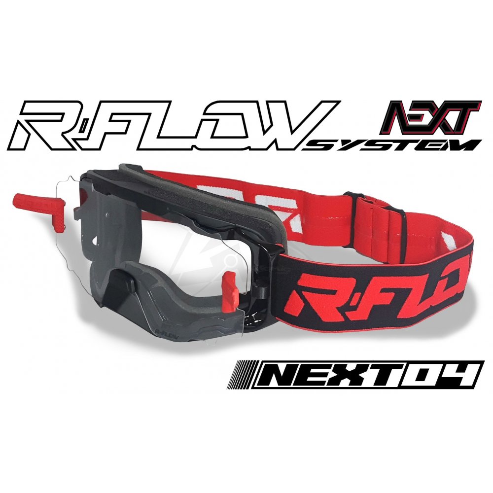 Masque R-FLOW NEXT 27 noir / rose fluo compatible porteur de lunette -  Tonnycat