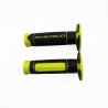 POIGNEE SHERCO PAIRE NOIR JAUNE FLUO SOFT 