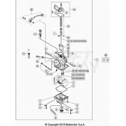 Carburateur BETA 200 RR 2T 2022 