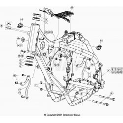 Cadre, chassis BETA 200 RR 2T 2022 