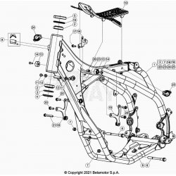 Cadre, chassis BETA 350 RR 4T 2022 