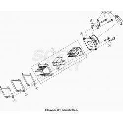 Boîte à clapets et pipe d'admission BETA 250 X-TRAINER 2T 2022 