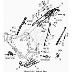 Accessoires de chassis BETA 250 X-TRAINER 2T 2022 