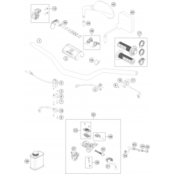 Guidon et commandes GASGAS 250 EC 2021 