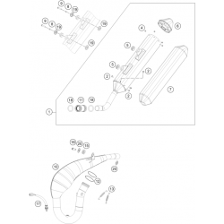 Échappement GASGAS 250 EC 2021 