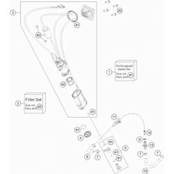 Pompe à carburant GASGAS 250 EC 2021 