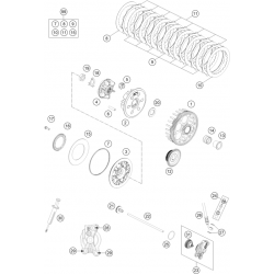 Embrayage GASGAS 250 EC 2021 