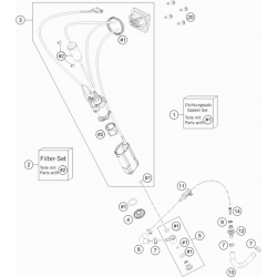 Pompe à carburant GASGAS 300 EC 2T 2021 