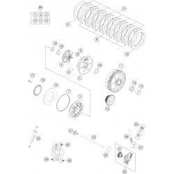 Embrayage GASGAS 300 EC 2T 2021 