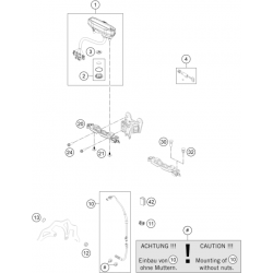 Compteur et cable GASGAS 250 EC-F 4T 2021 