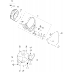 Carter d'embrayage GASGAS 250 EC-F 4T 2021 