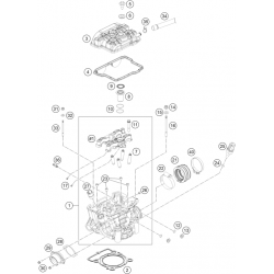 Culasse GASGAS 250 EC-F 4T 2021 