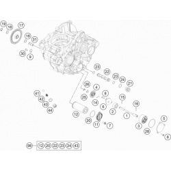 Système de lubrification GASGAS 250 EC-F 4T 2021 