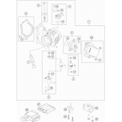 Corps d'injection GASGAS 250 EC-F 4T 2021 