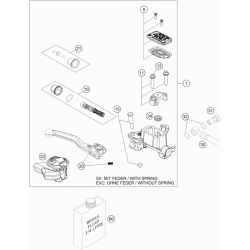 Maître cylindre de frein avant GASGAS 125 MC 2T 2021 