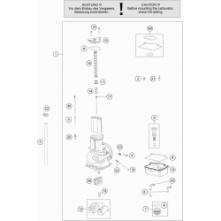 Carburateur GASGAS 125 MC 2T 2021 