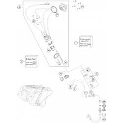 Pompe à carburant GASGAS 250 MC-F 4T 2021 