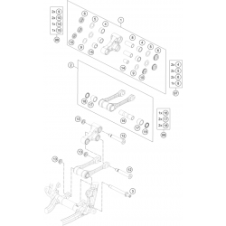 Biellettes suspension GASGAS 450 MC-F 4T 2021 