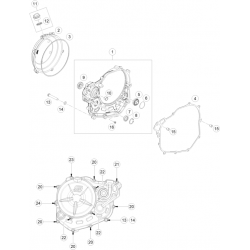 Carter d'embrayage GASGAS 450 MC-F 4T 2021 