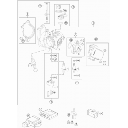 Corps d'injection GASGAS 450 MC-F 4T 2021 