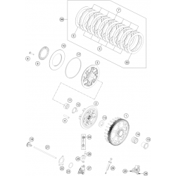 Embrayage GASGAS 250 MC-F 4T 2022 