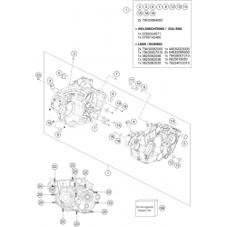 Carters moteur GASGAS 450 MC-F 4T 2022 