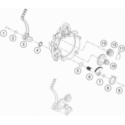 Kick HUSQVARNA TC 50 2T 2021 