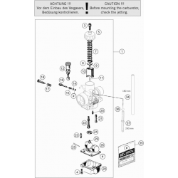 Carburateur HUSQVARNA TC 50 2T 2021 