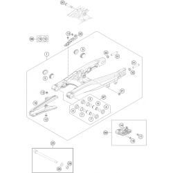 Bras oscillant HUSQVARNA TC 65 2T 2021 