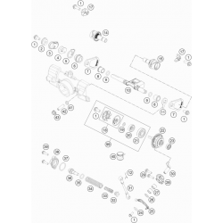 Valves d'échappement HUSQVARNA TE 85 14/17 2T 2021 