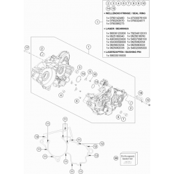 Carters moteur HUSQVARNA 250 TC 2T 2021 