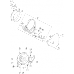 Carter d'embrayage HUSQVARNA FC 350 4T 2021 