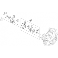 Pompe à eau HUSQVARNA FC 450 4T 2021 