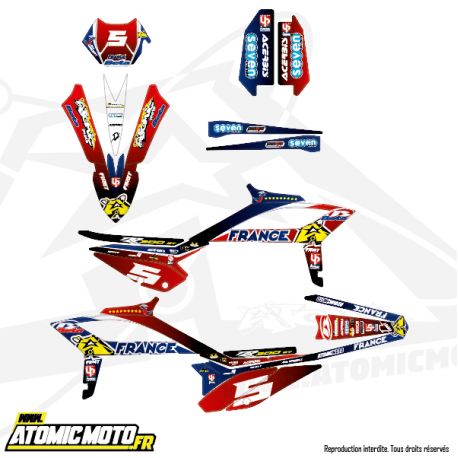 Kit déco replica Atomic Moto / Beta - ISDE 2021 