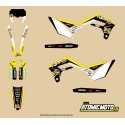 Kit déco Atomic Moto Sherco / Blanc - Noir 