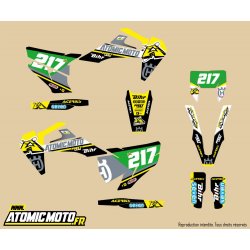 Kit déco replica Team Atomic Moto / Husqvarna - Saison 2020