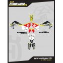 Kit déco replica Team Atomic Moto / Husqvarna - Saison 2021