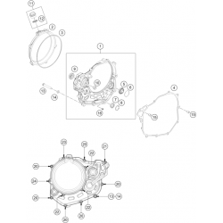 Carter d'embrayage HUSQVARNA FC 450 4T 2022 
