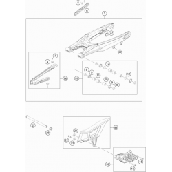 Bras oscillant HUSQVARNA 150 TEi 2T 2022 