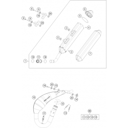 Échappement HUSQVARNA 150 TEi 2T 2022 