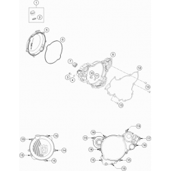 Carter d'embrayage HUSQVARNA 150 TEi 2T 2022 