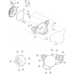 Carter d'embrayage HUSQVARNA 250 TEi 2T 2022 