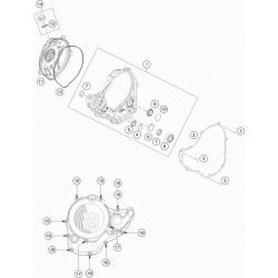 Carter d'embrayage HUSQVARNA 350 FE 4T 2022 