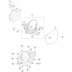 Carter d'embrayage HUSQVARNA 450 FE 4T 2022 